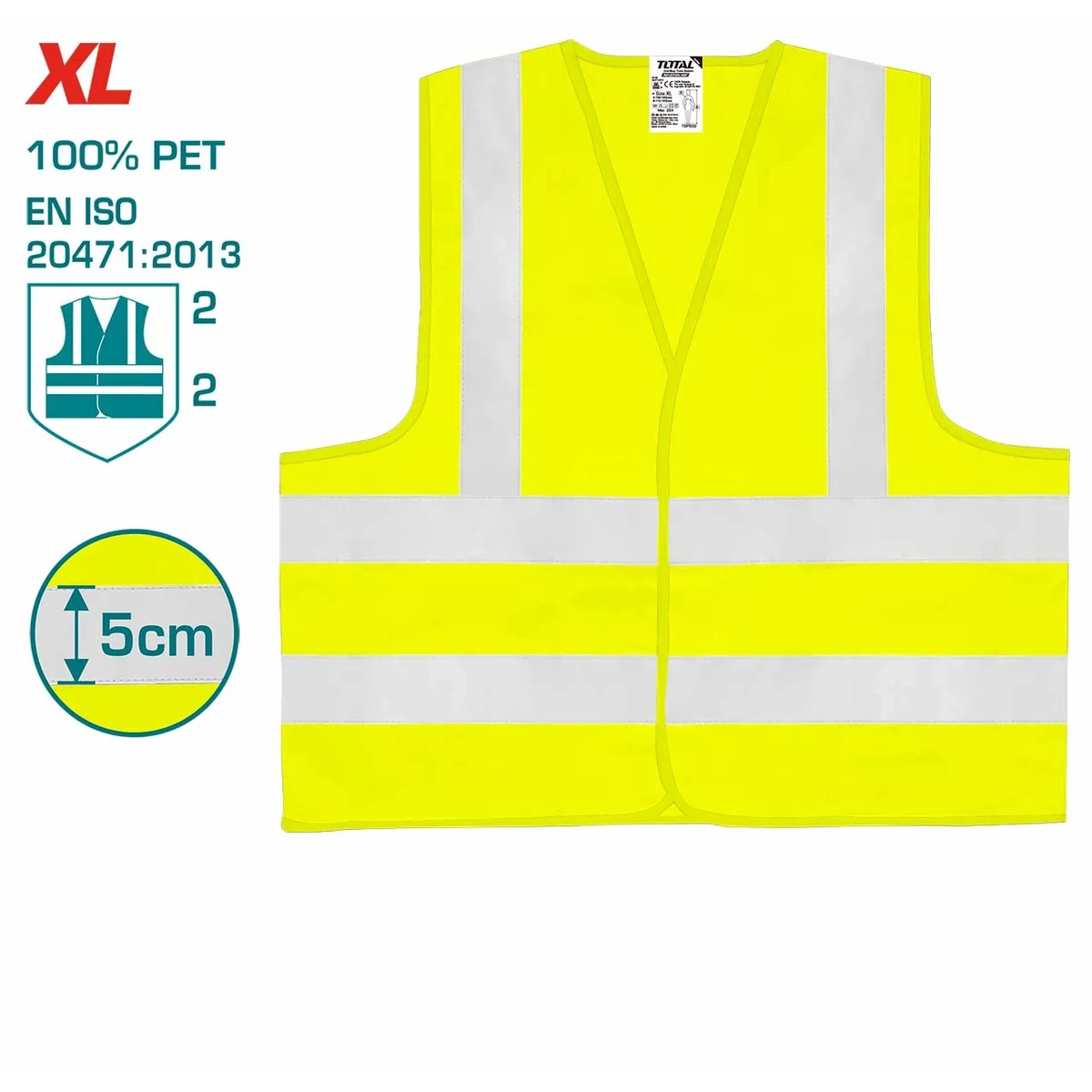 TSP502 Reflection Vest Yellow
