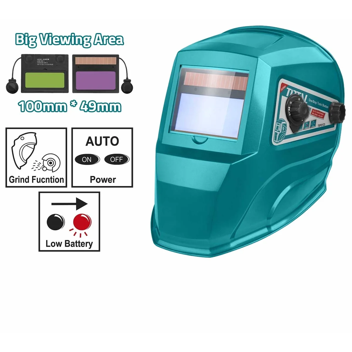 TSP9103 Auto Darkening Welding Helmet