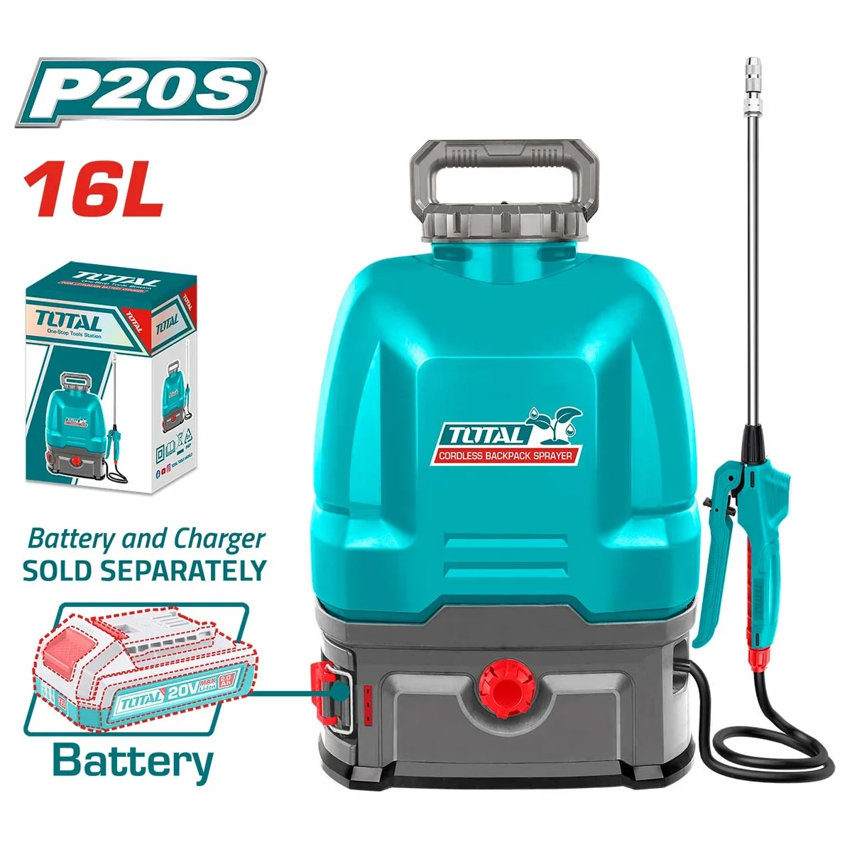 TSPLI2016 Li-ion Knapsack Sprayer