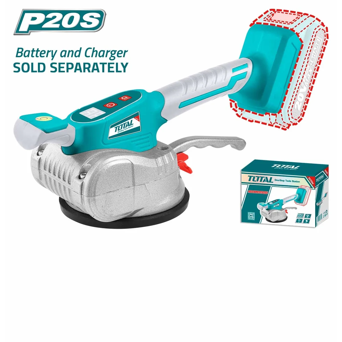 TTVLI2010 Li-ion Tile Vibration Machine