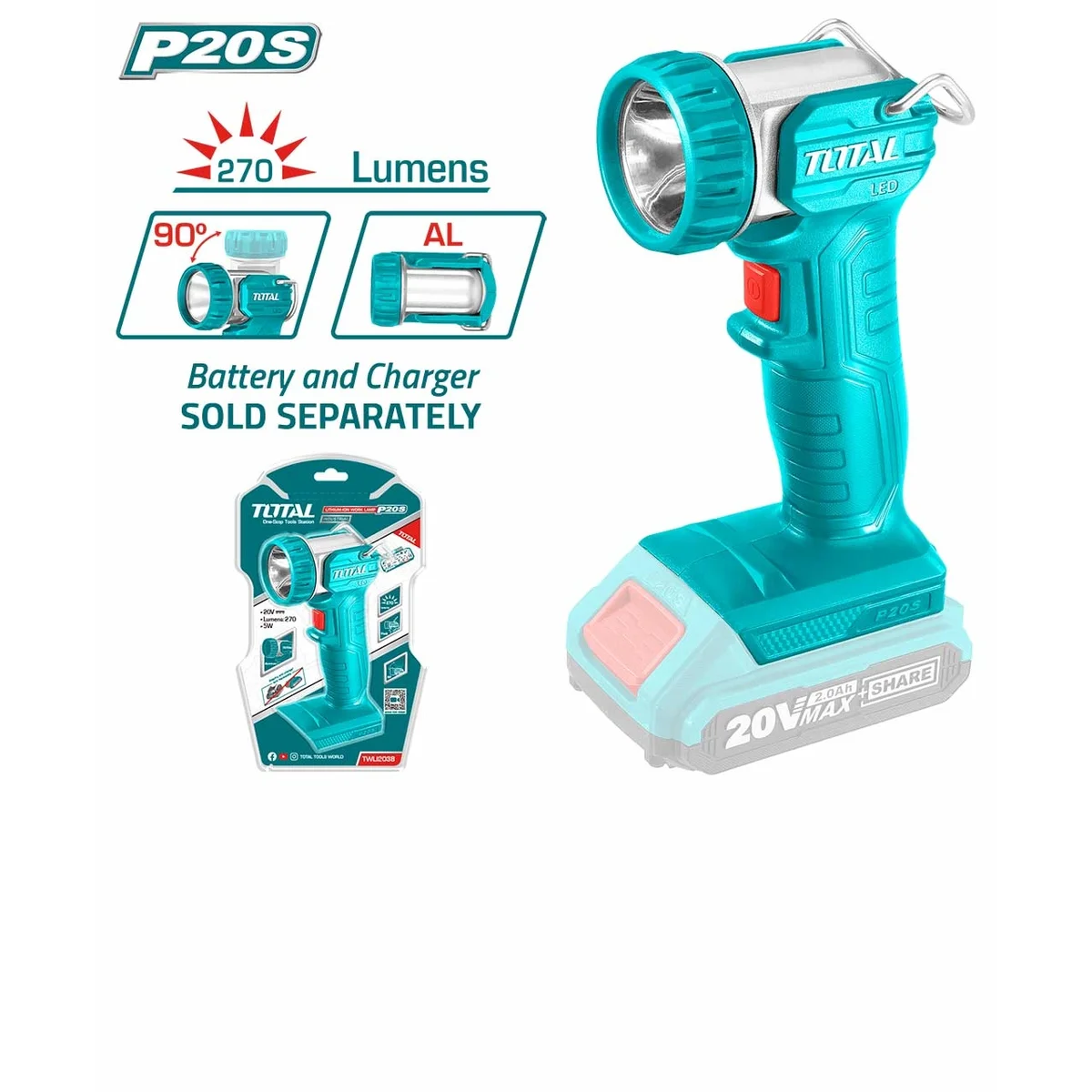 TWLI2038 Li-ion Work Lamp