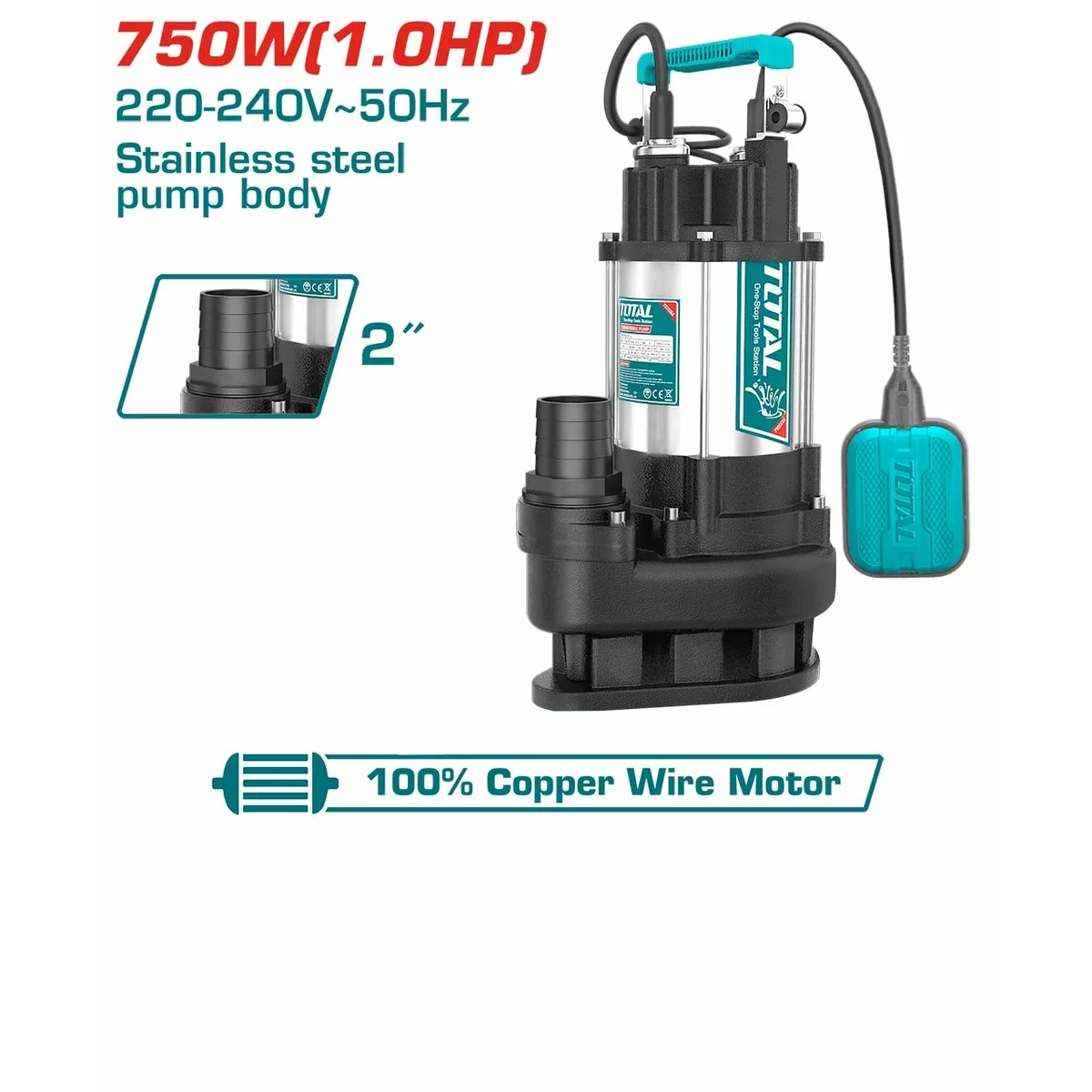 TWP775016 Submersible Sewage Water Pump