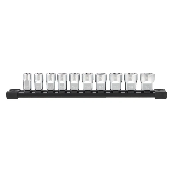 ⅜″ Drive chrome socket set